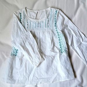 NWT Abercrombie Kids Long Sleeve Shirt Blouse Swimwear Summer Cover Lined